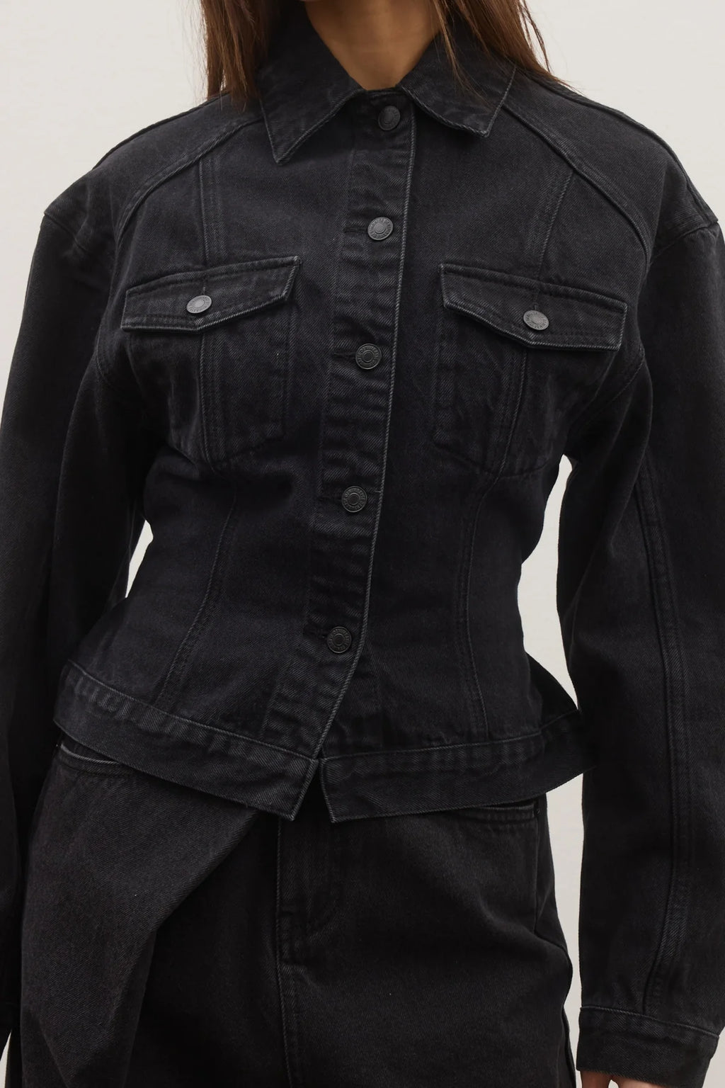 VIOLET DENIM JACKET