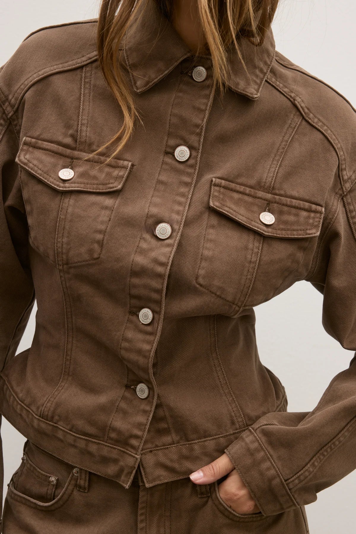 VIOLET DENIM JACKET