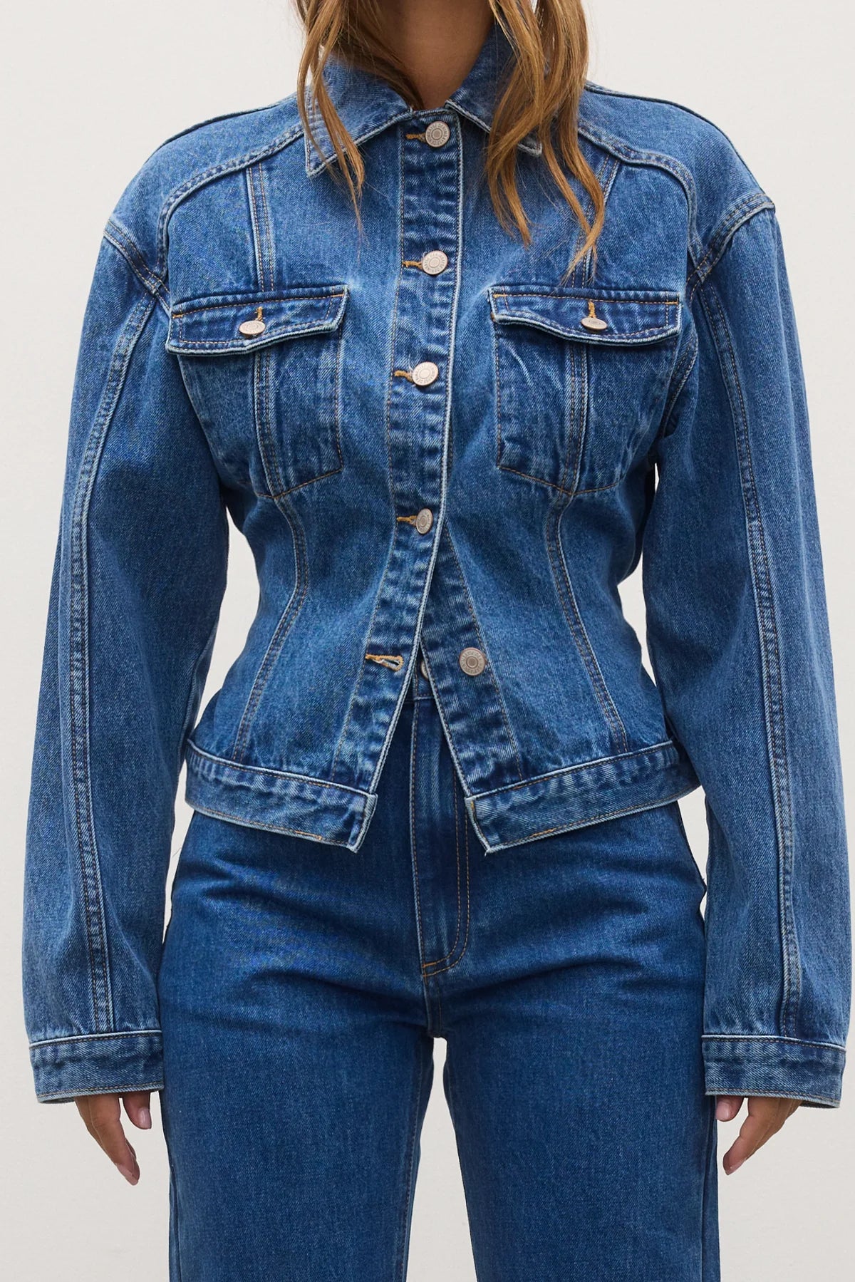 VIOLET DENIM JACKET
