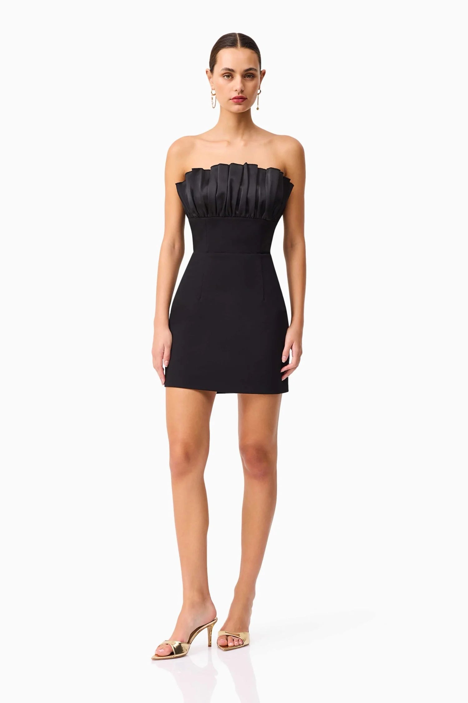 YASMINE STRAPLESS MINI DRESS