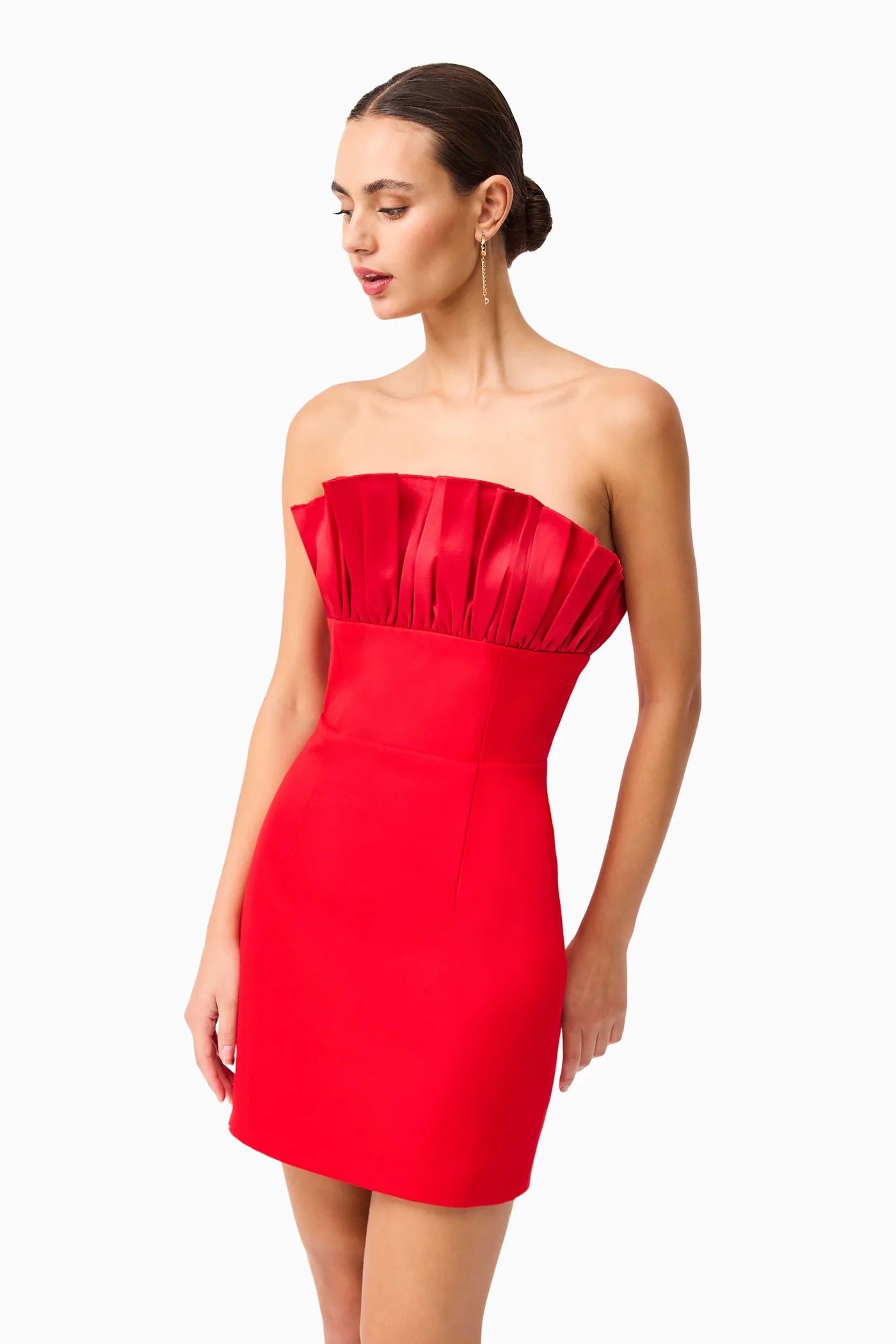 YASMINE STRAPLESS MINI DRESS