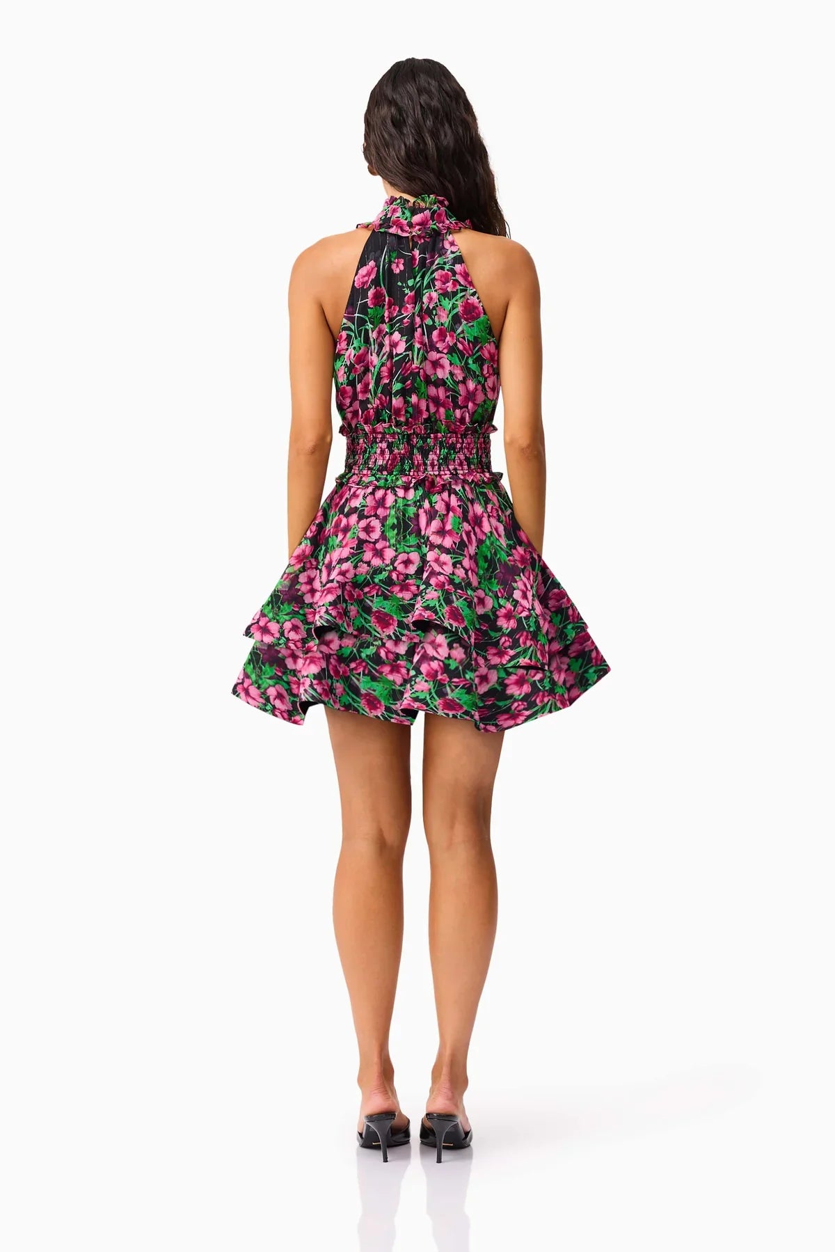 ESTELLE HALTER MINI DRESS