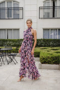 SOLENE HALTER GOWN