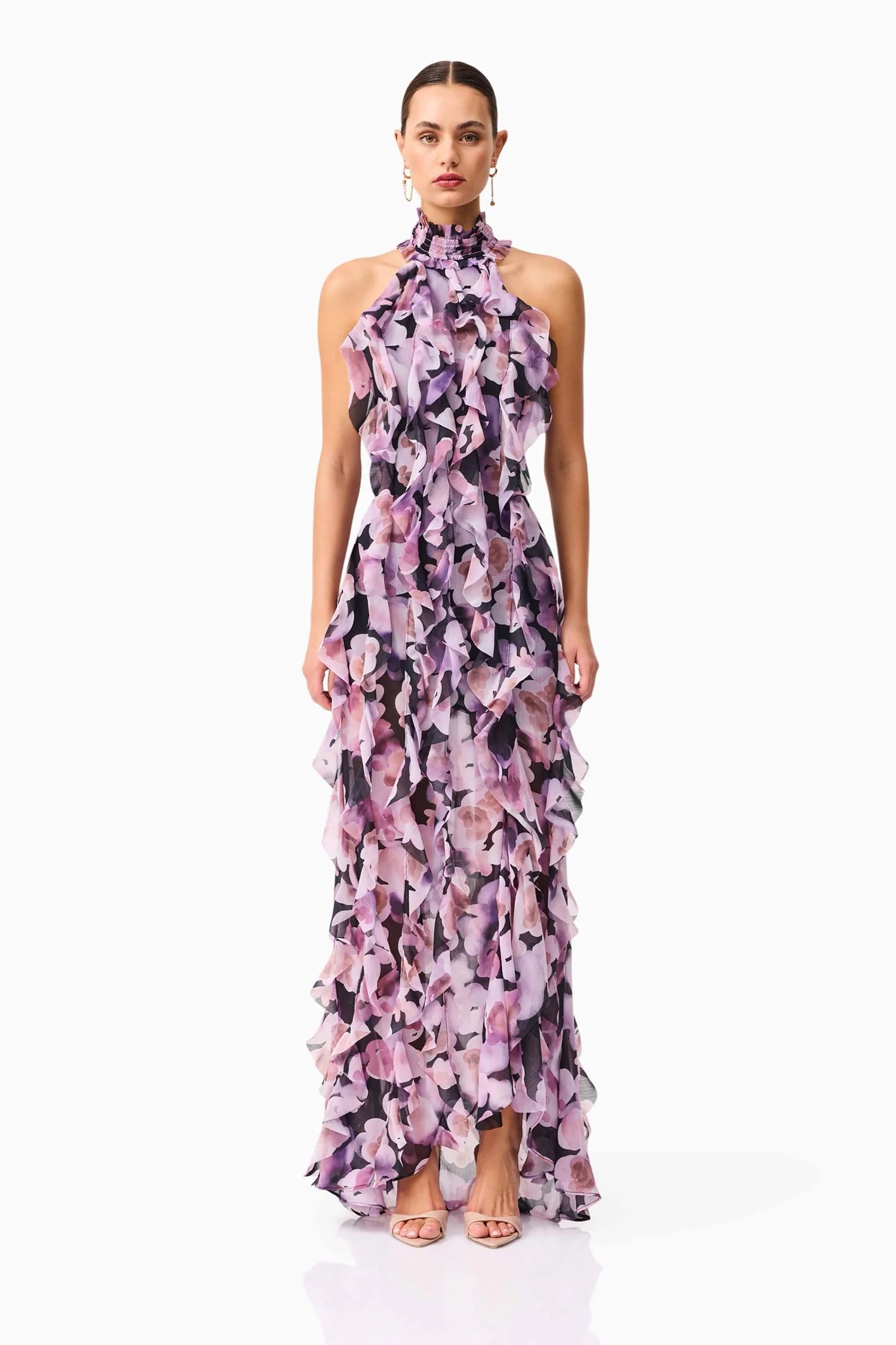 SOLENE HALTER GOWN