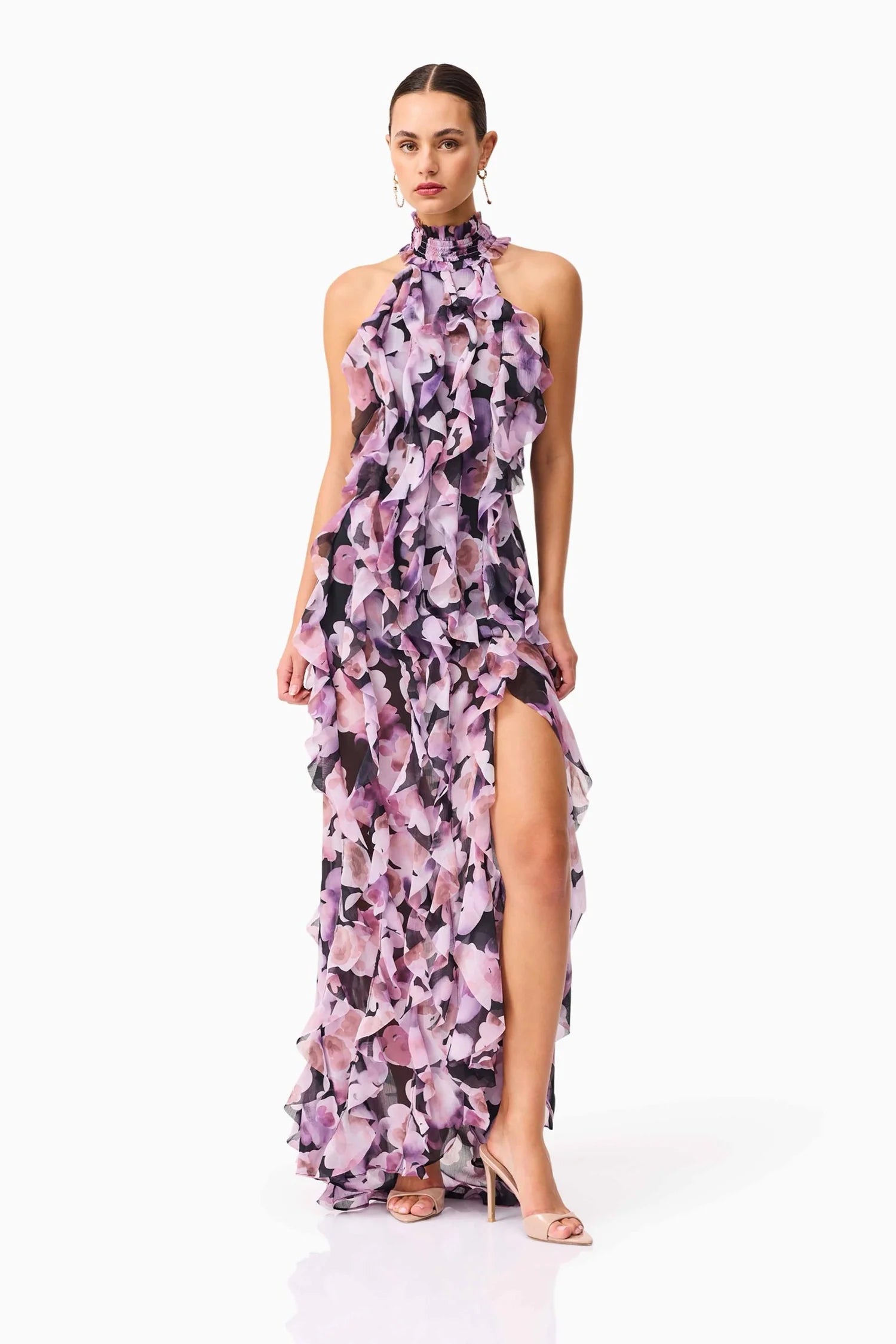 SOLENE HALTER GOWN