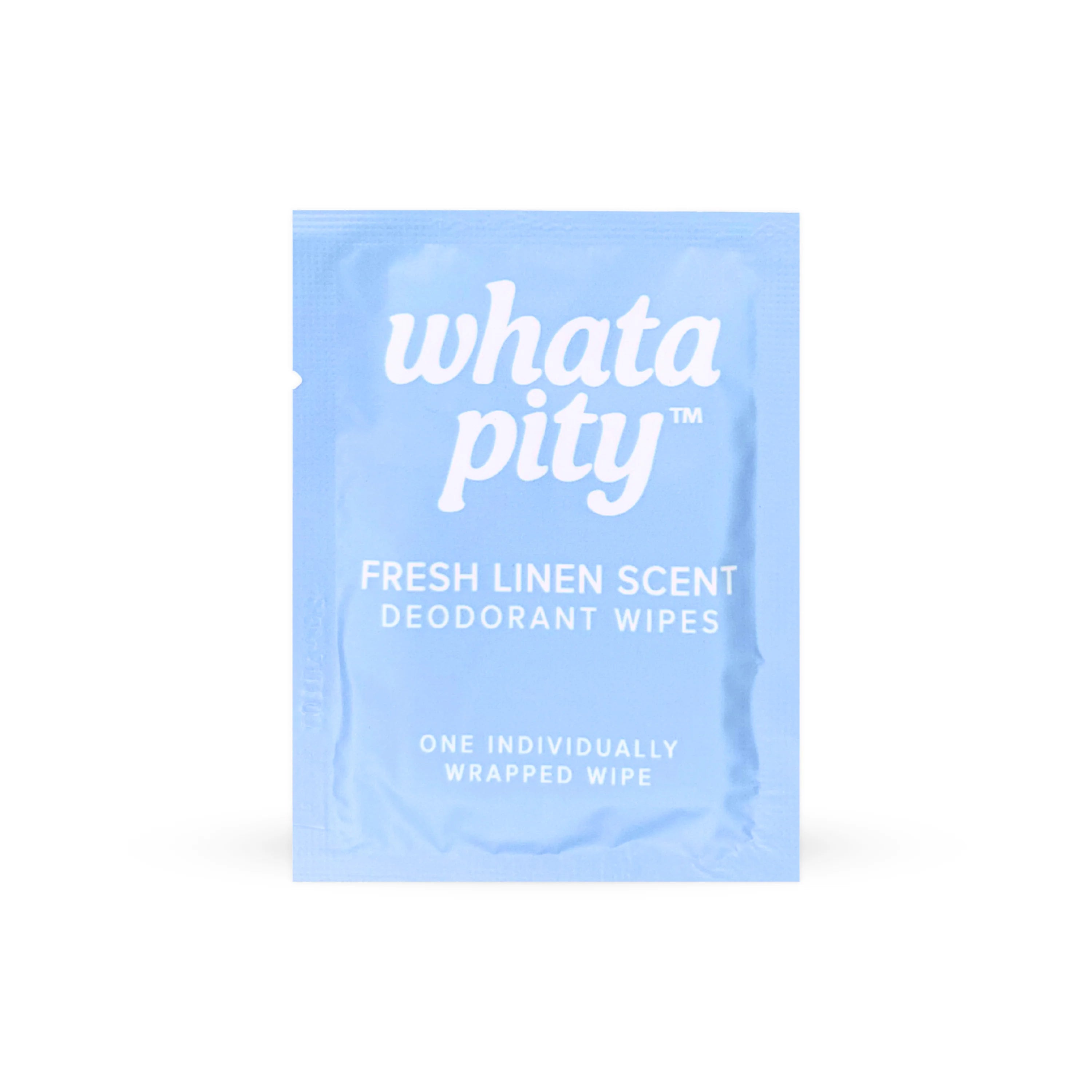 FRESH LINEN DEODORANT WIPES