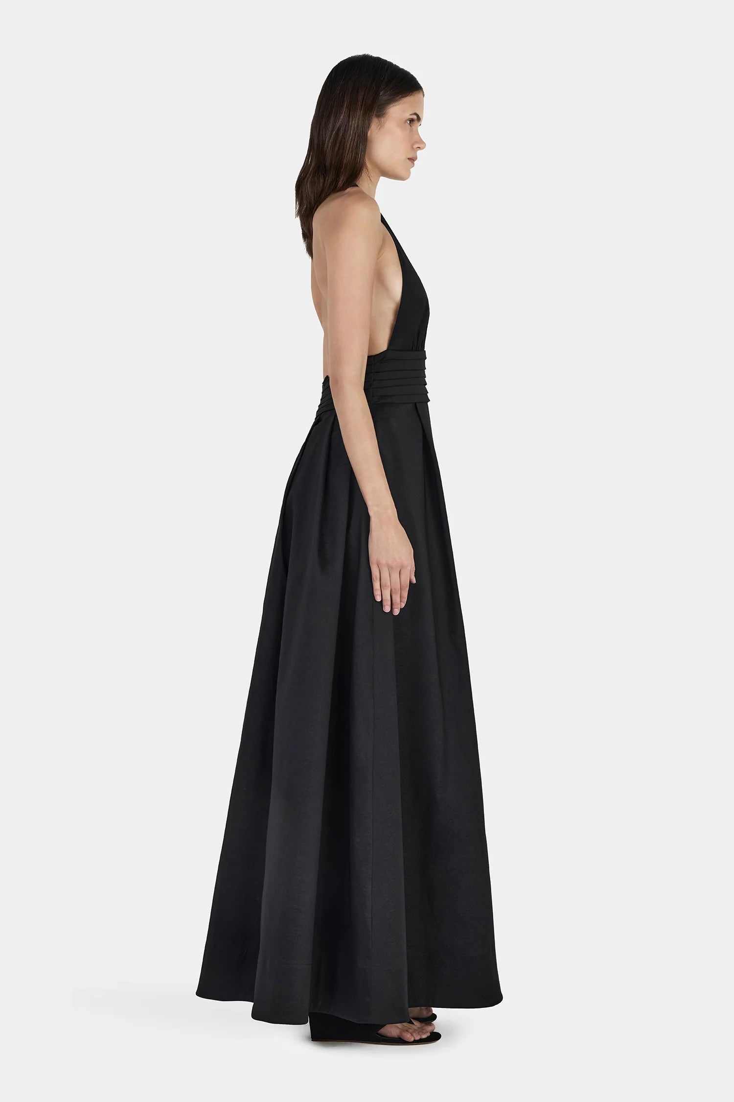 EVALINA TAFFETA GOWN