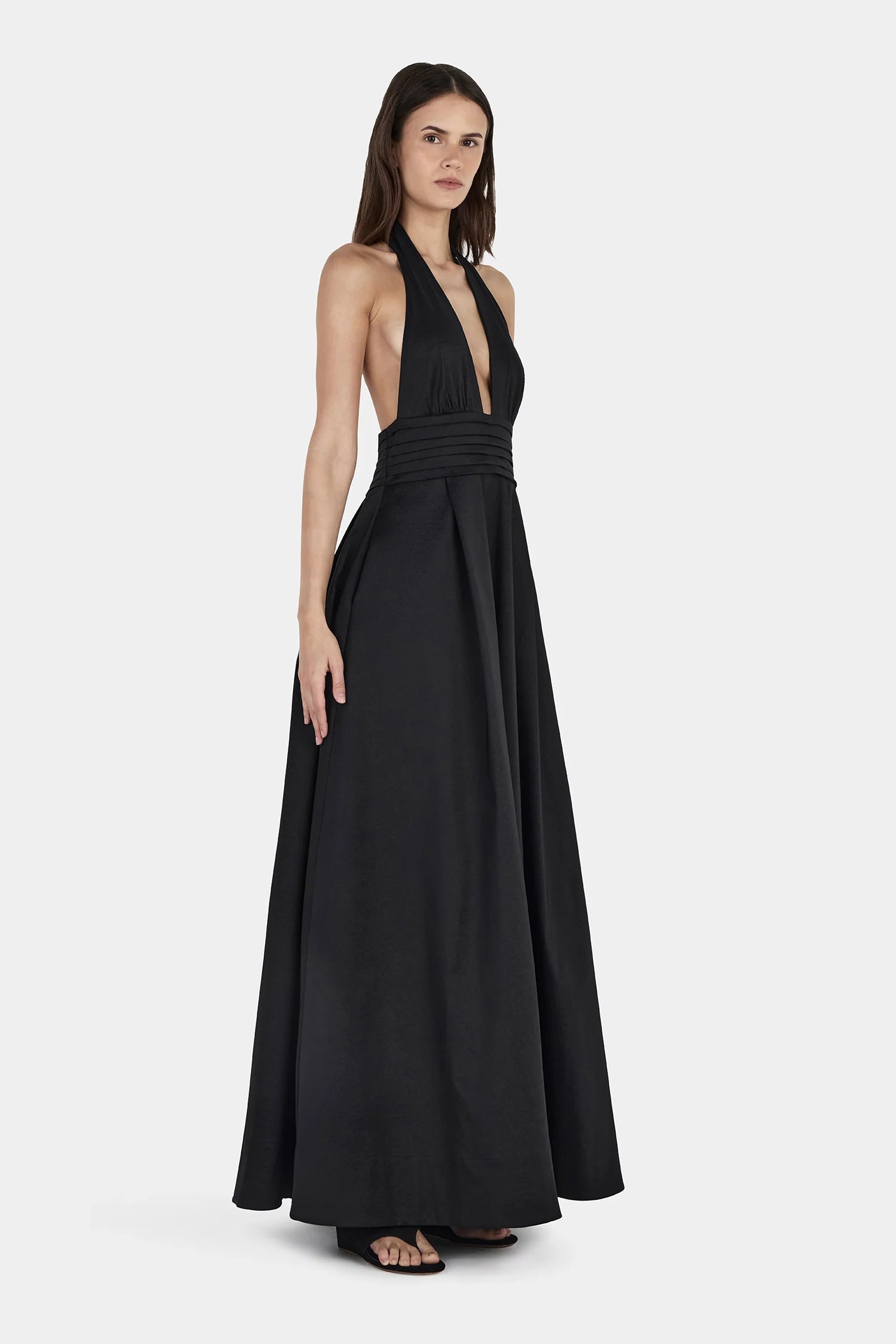 EVALINA TAFFETA GOWN