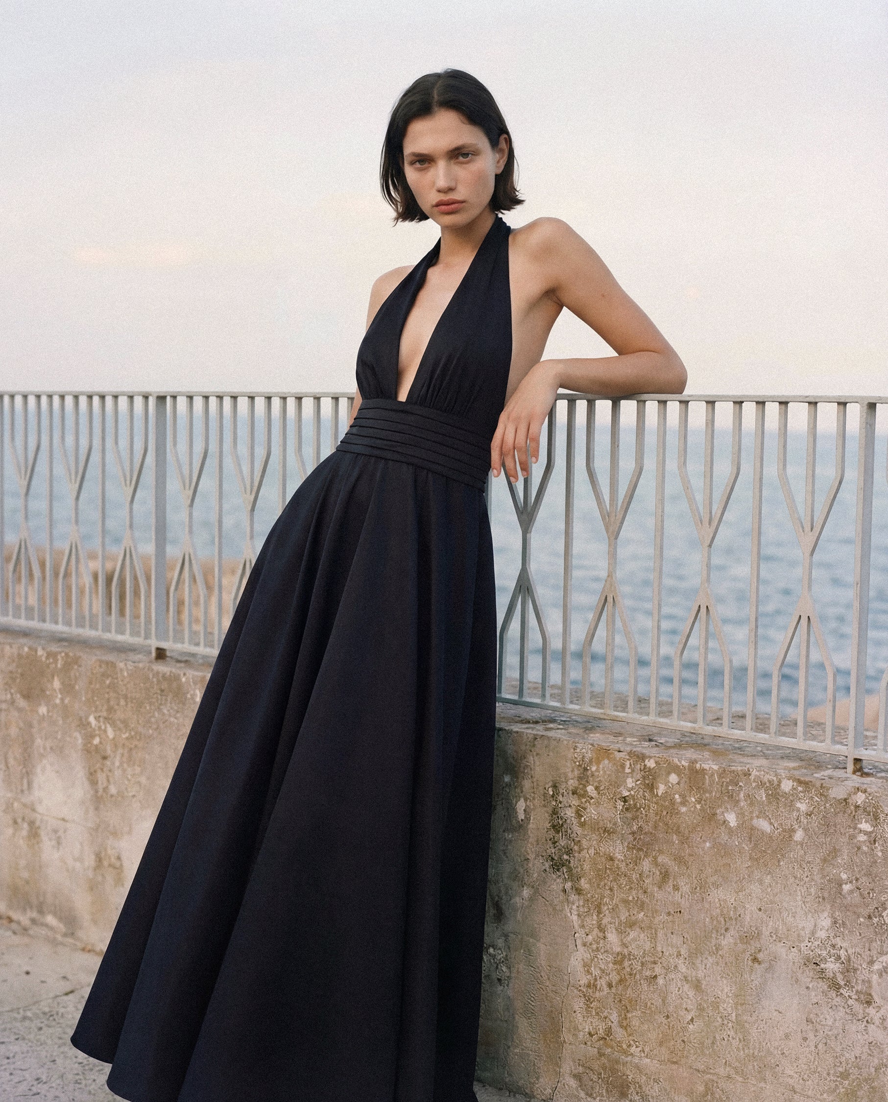 EVALINA TAFFETA GOWN