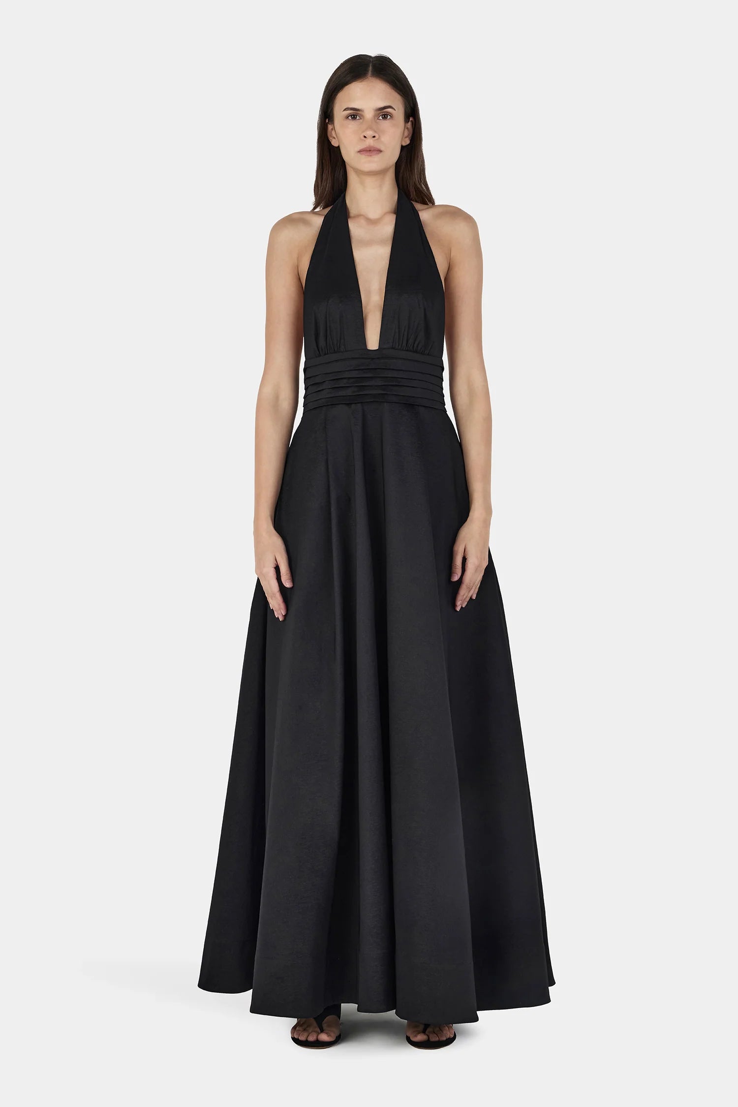 EVALINA TAFFETA GOWN