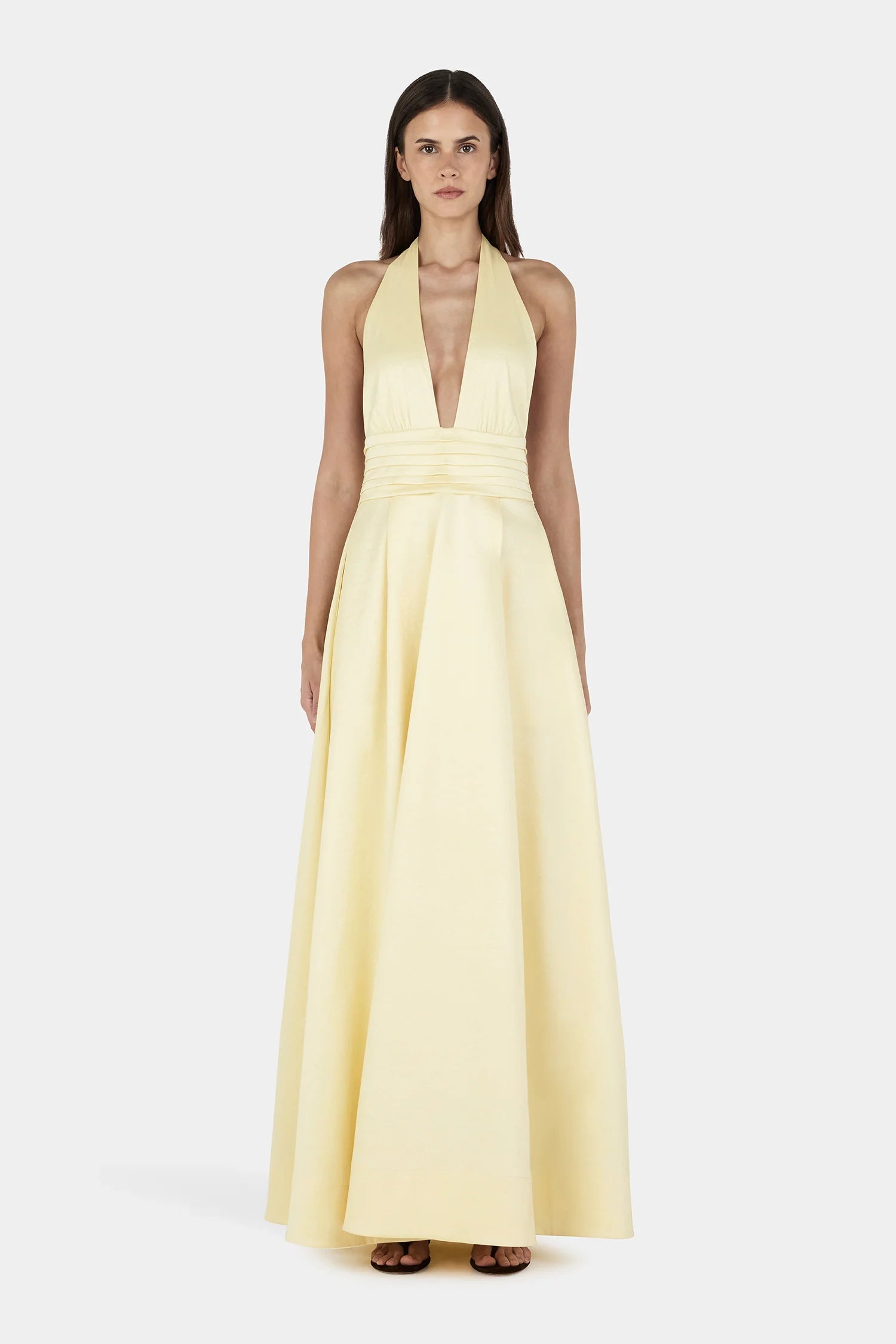 EVALINA TAFFETA GOWN