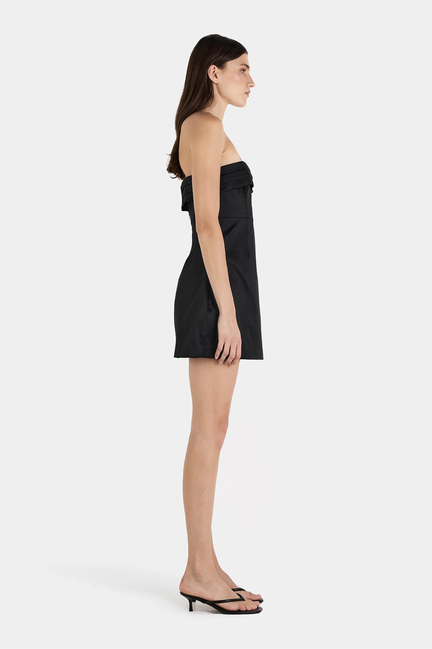 MARTINA TAFFETA MINI DRESS