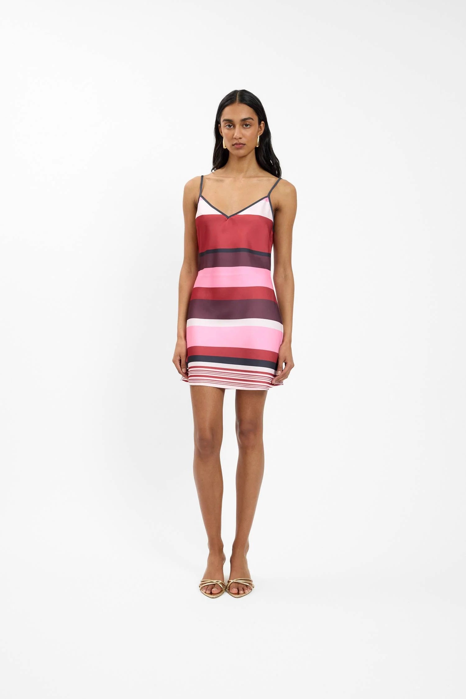 BIAS MINI DRESS