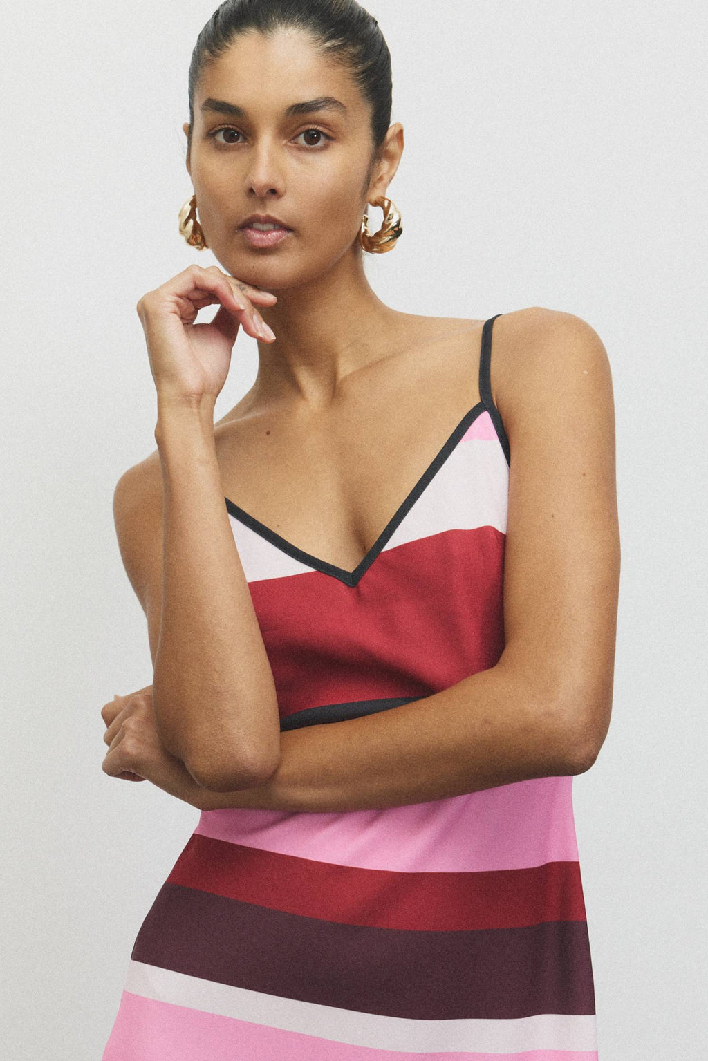 BIAS MINI DRESS