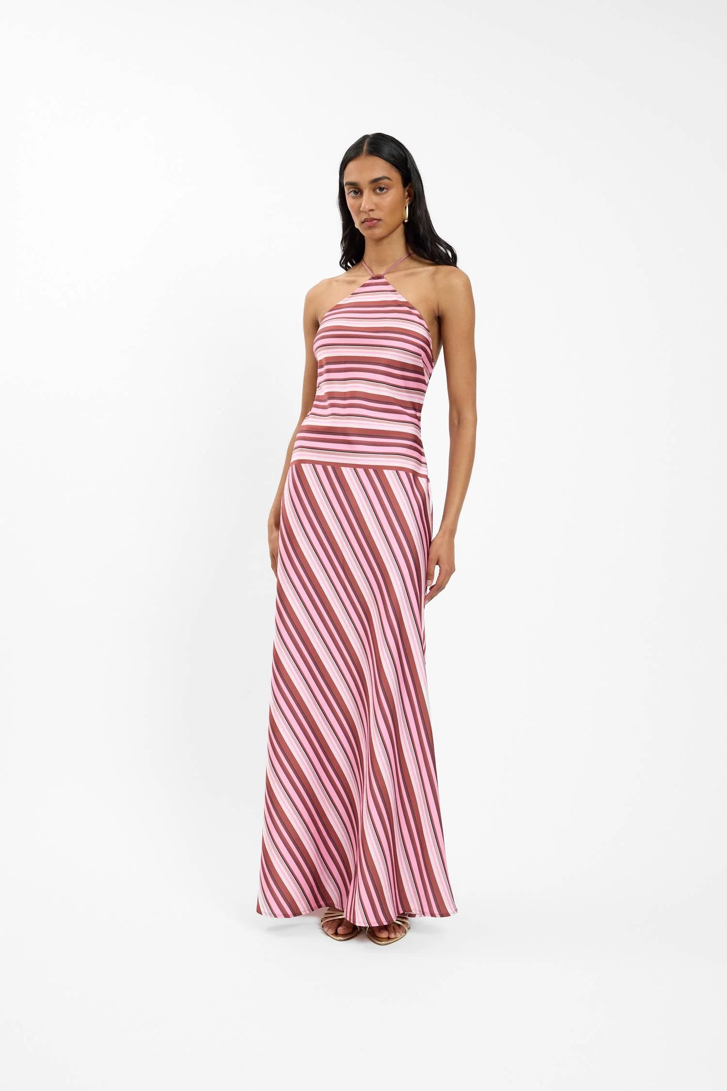 HALTER MAXI DRESS