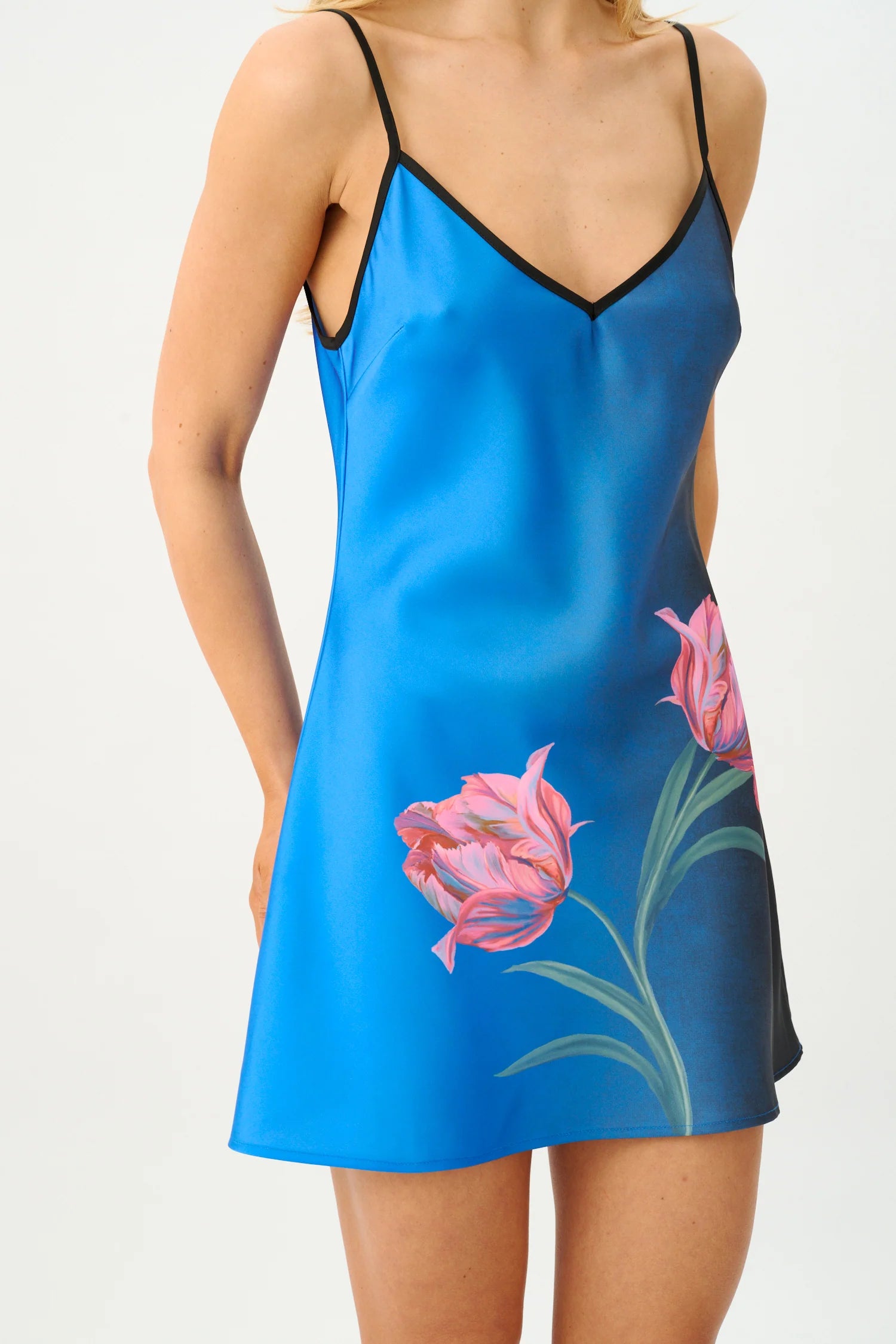BIAS MINI DRESS