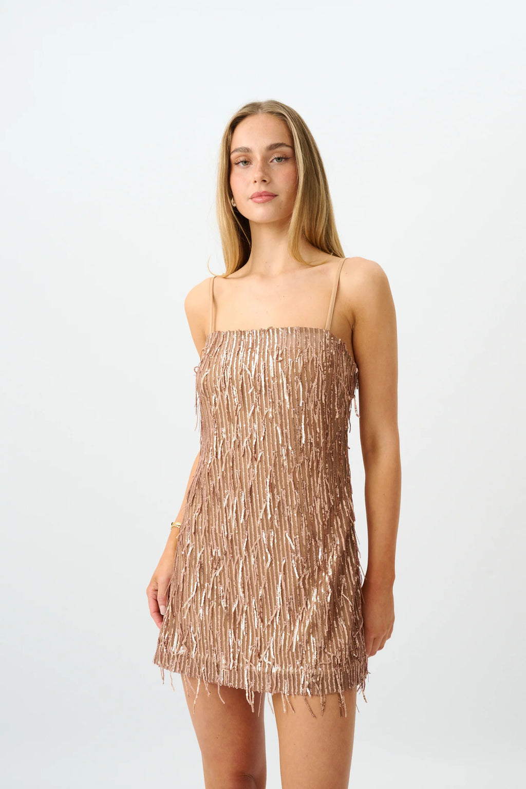 SHIFT MINI DRESS