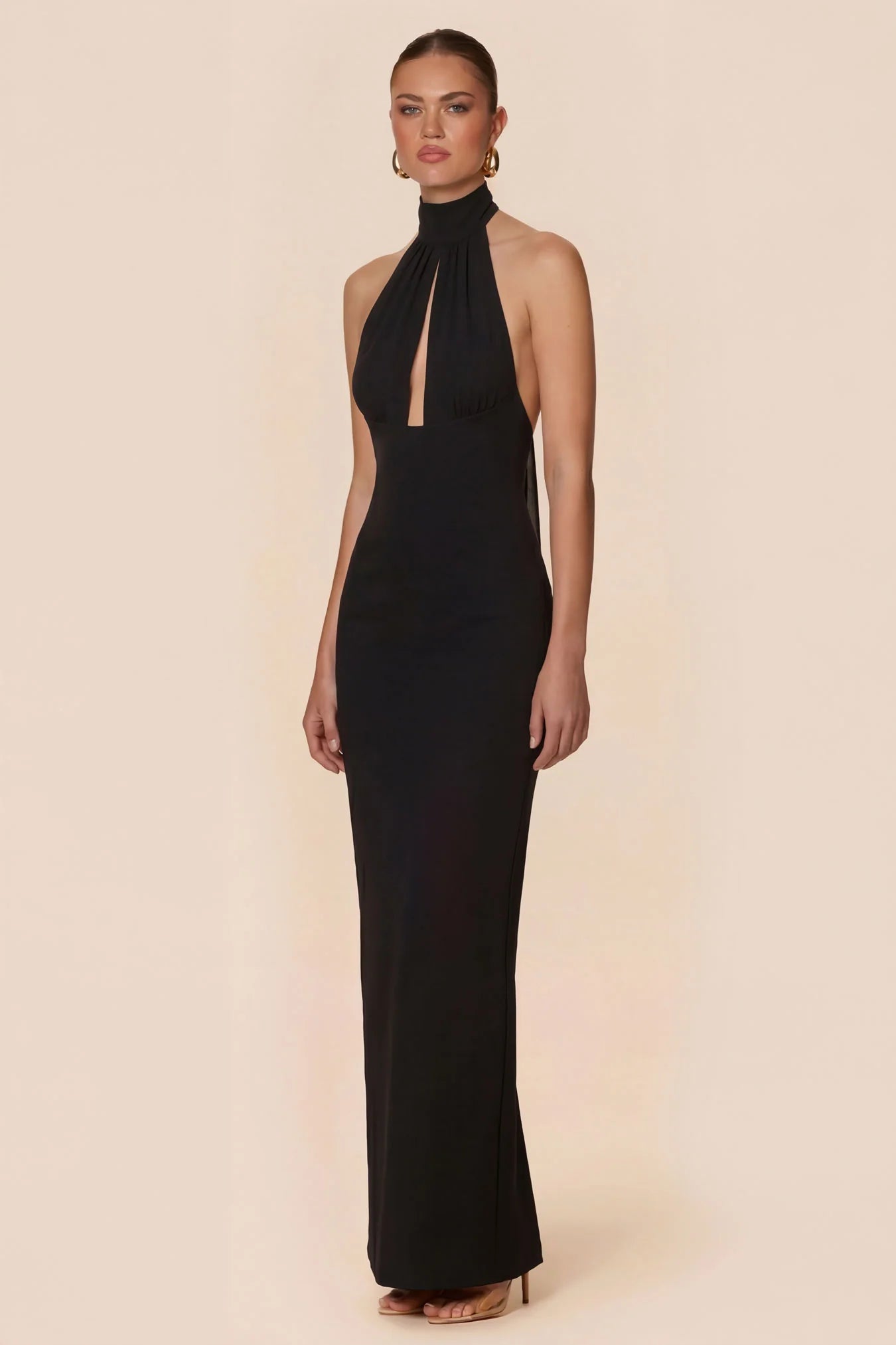 MARTINI HALTER GOWN