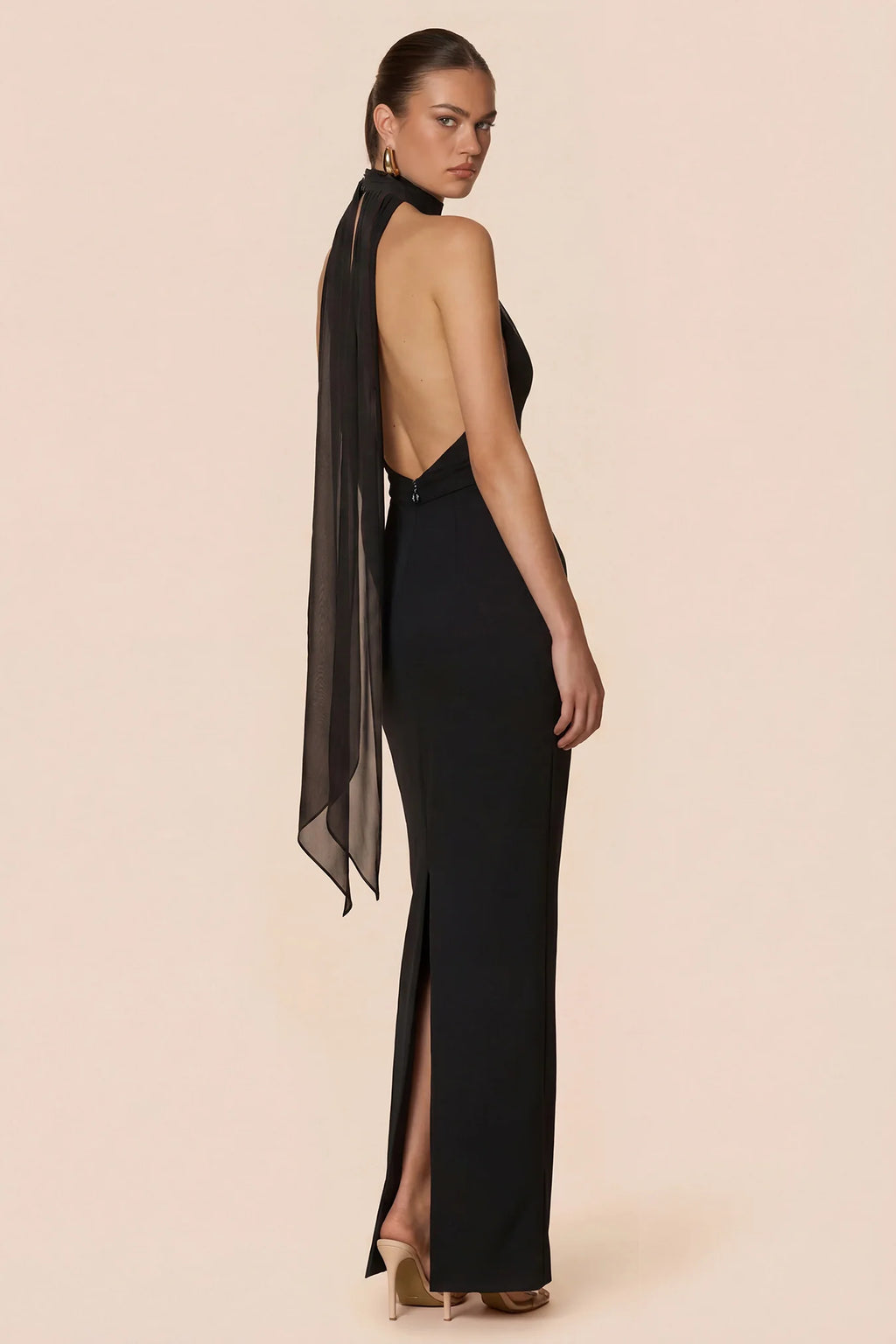 MARTINI HALTER GOWN