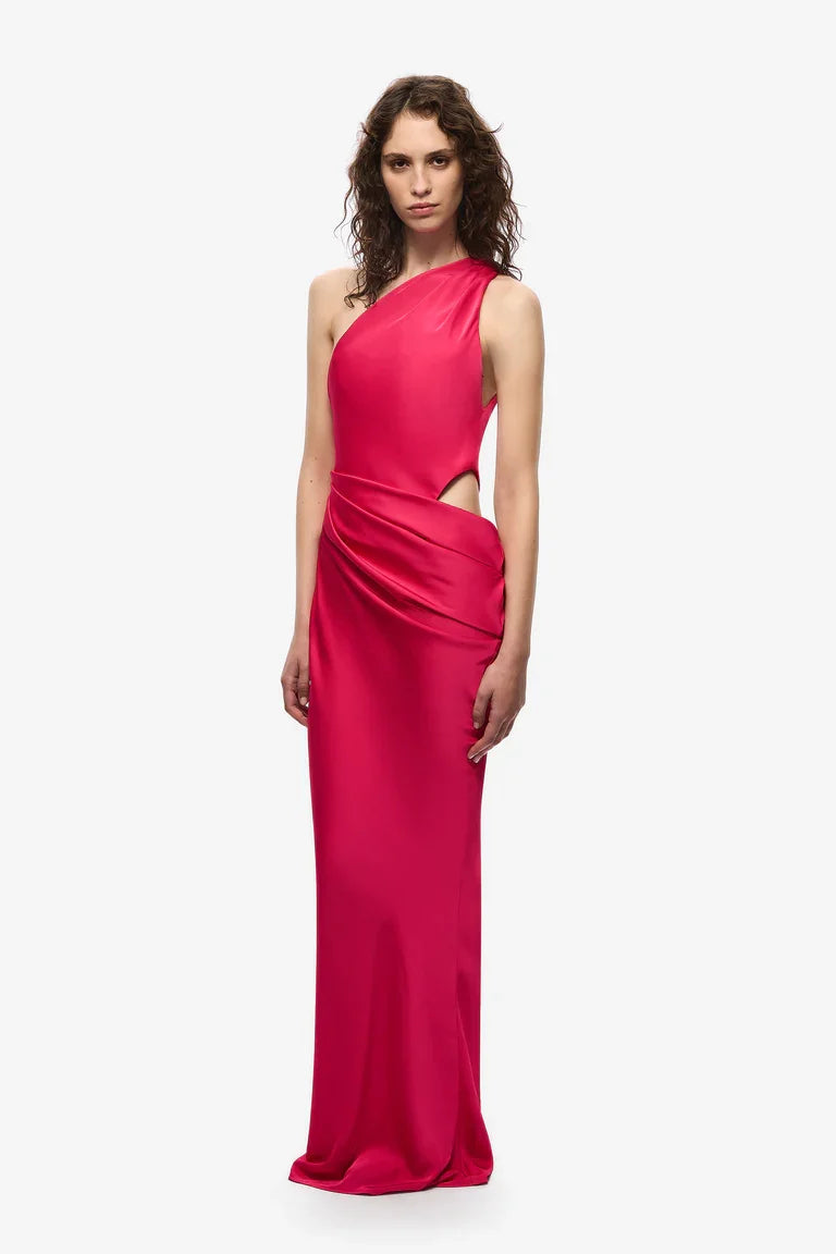 THE ISADORA SATIN DRESS