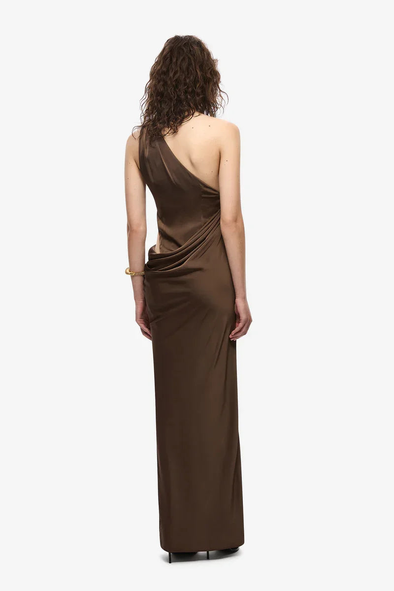 THE ISADORA SATIN DRESS