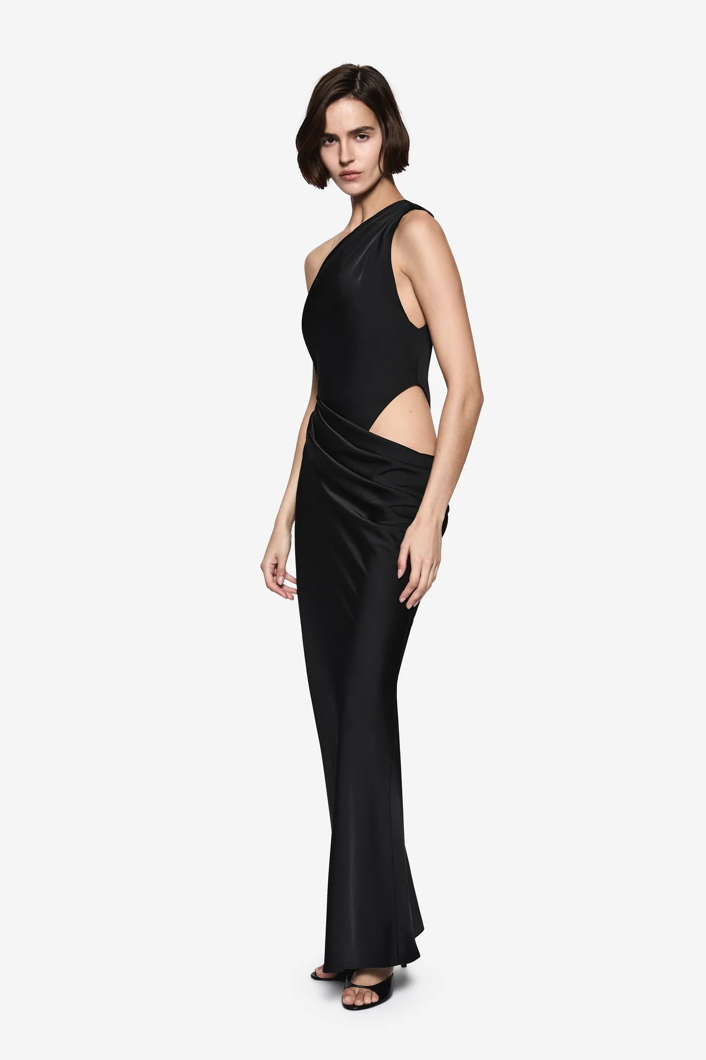 THE ISADORA SATIN DRESS