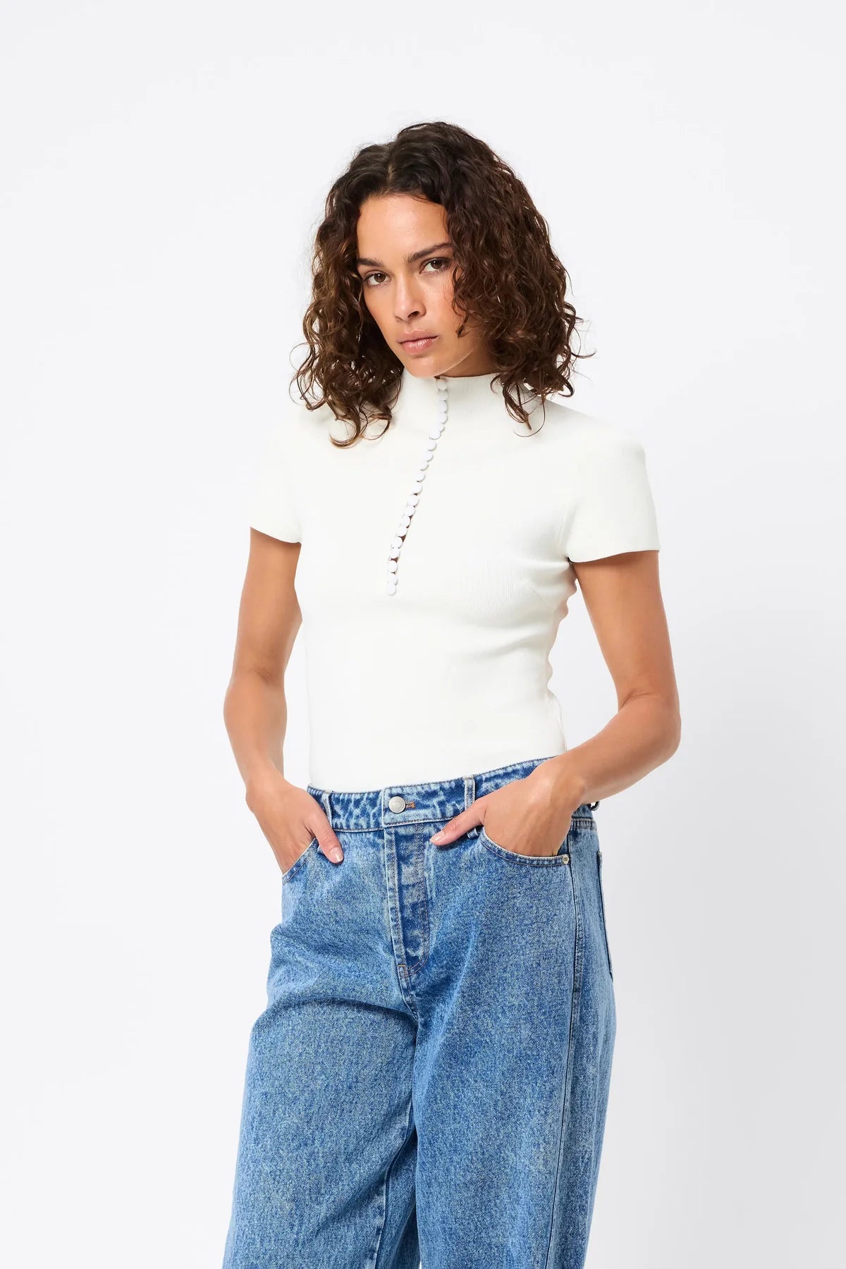 MAYFAIR SHORT SLEEVE TOP