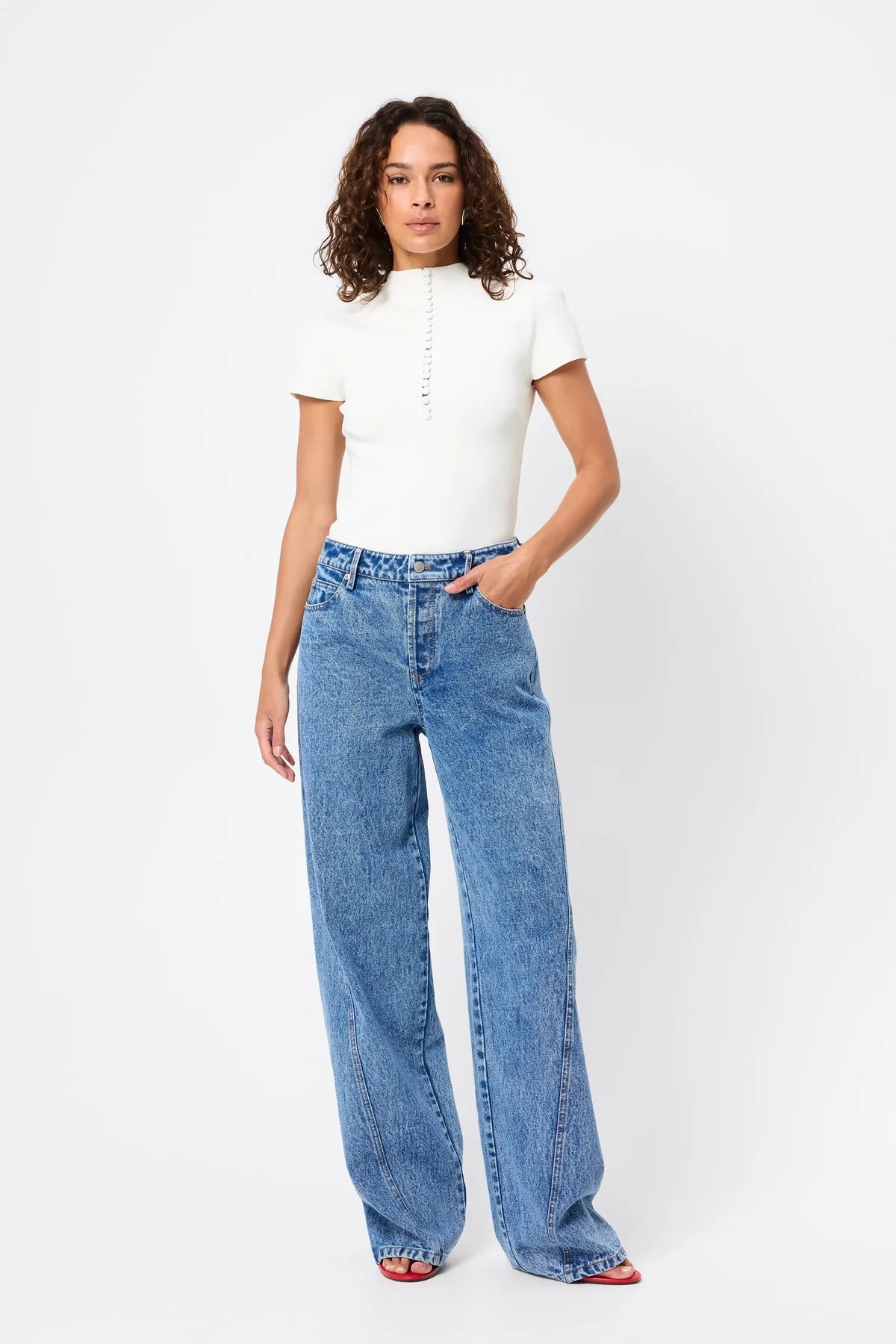 MAYFAIR SHORT SLEEVE TOP