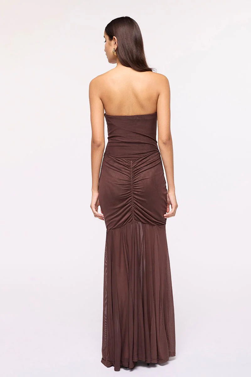 PHOENIX BUSTIER MAXI DRESS