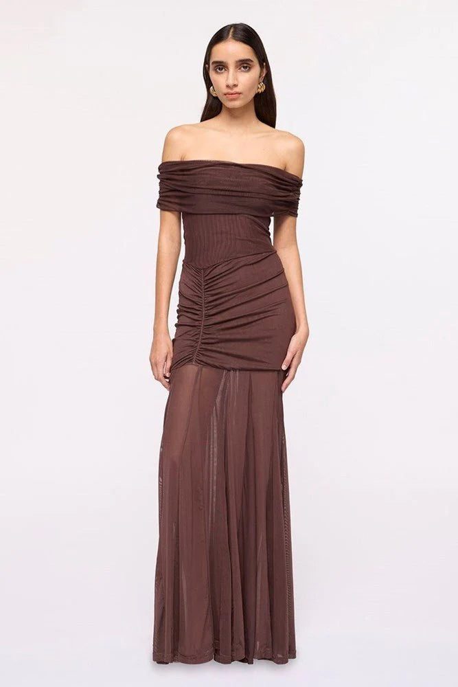 PHOENIX BUSTIER MAXI DRESS