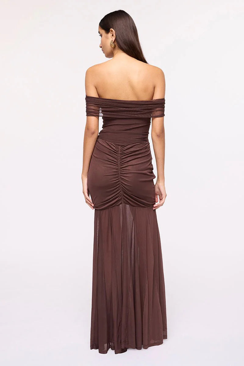 PHOENIX BUSTIER MAXI DRESS