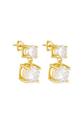 HEIRLOOM DROP STUDS - GOLD
