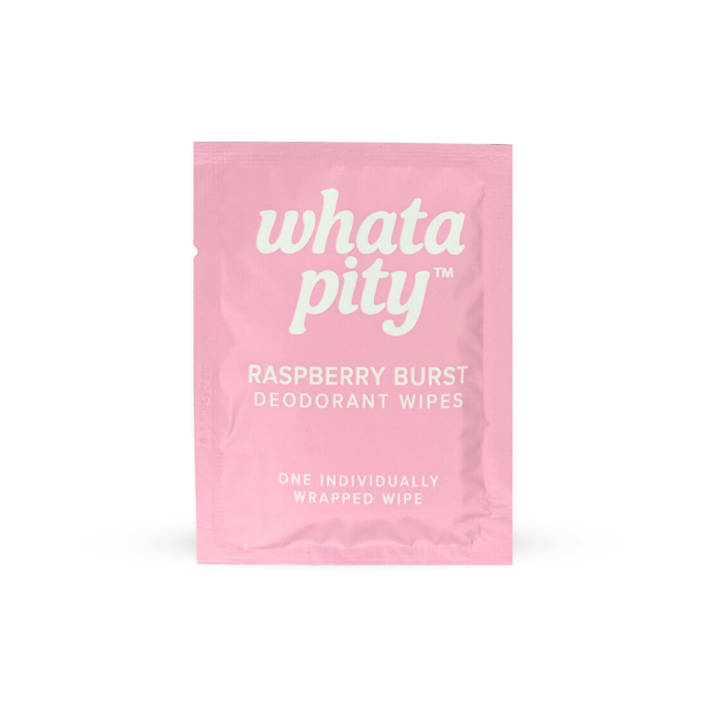 RASPBERRY DEODORANT WIPES