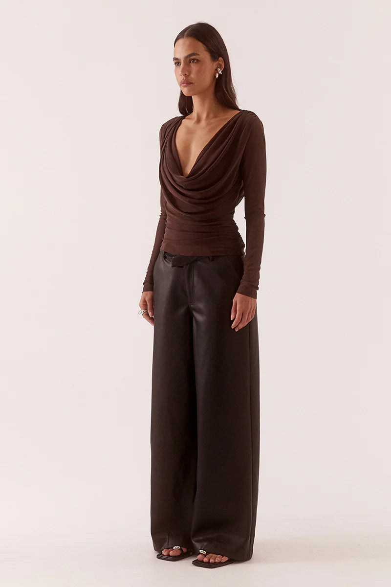 MYRIAD DRAPE TOP