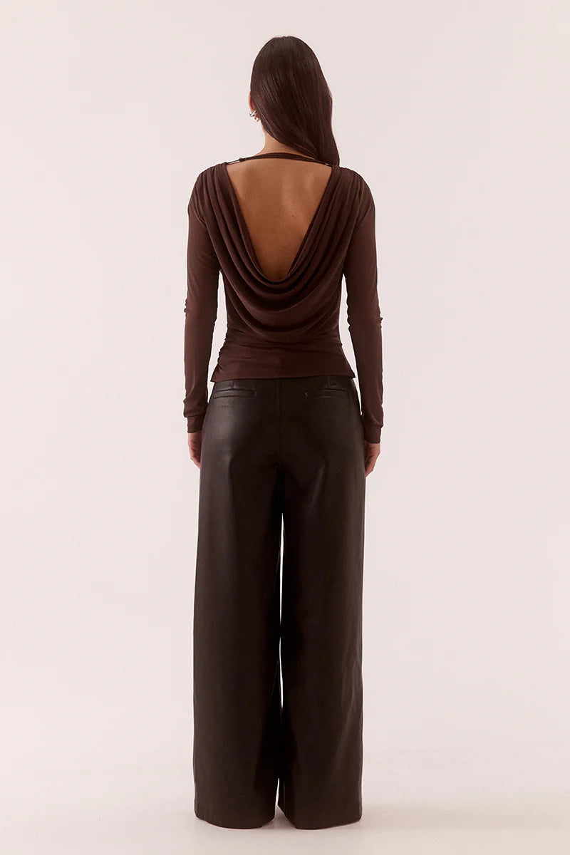 MYRIAD DRAPE TOP