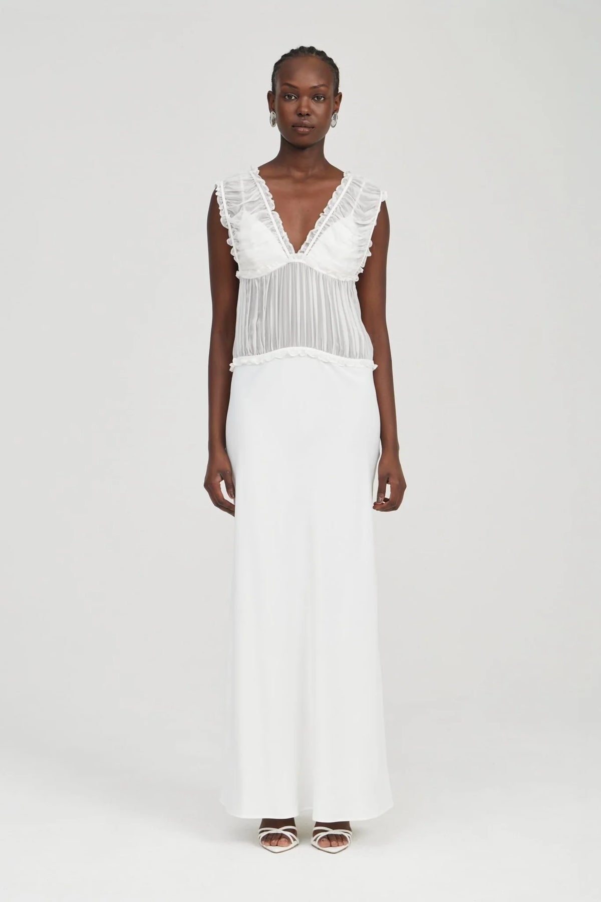 HELD FLOOR LENGTH DRESS