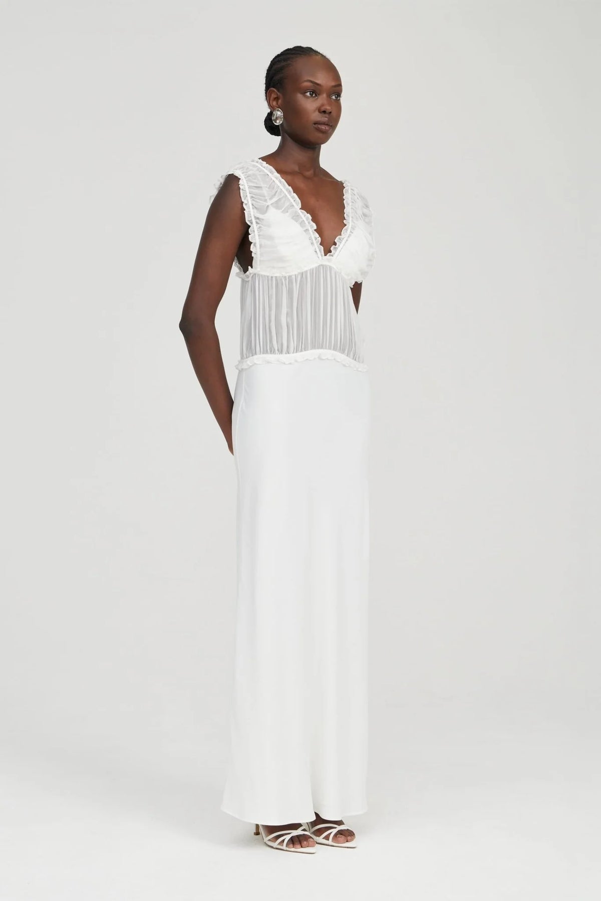 HELD FLOOR LENGTH DRESS