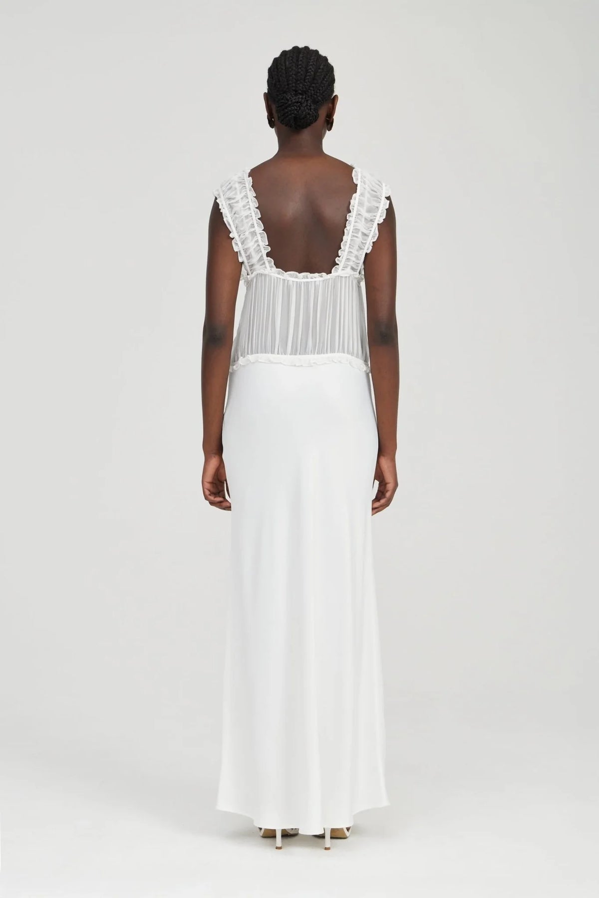 HELD FLOOR LENGTH DRESS