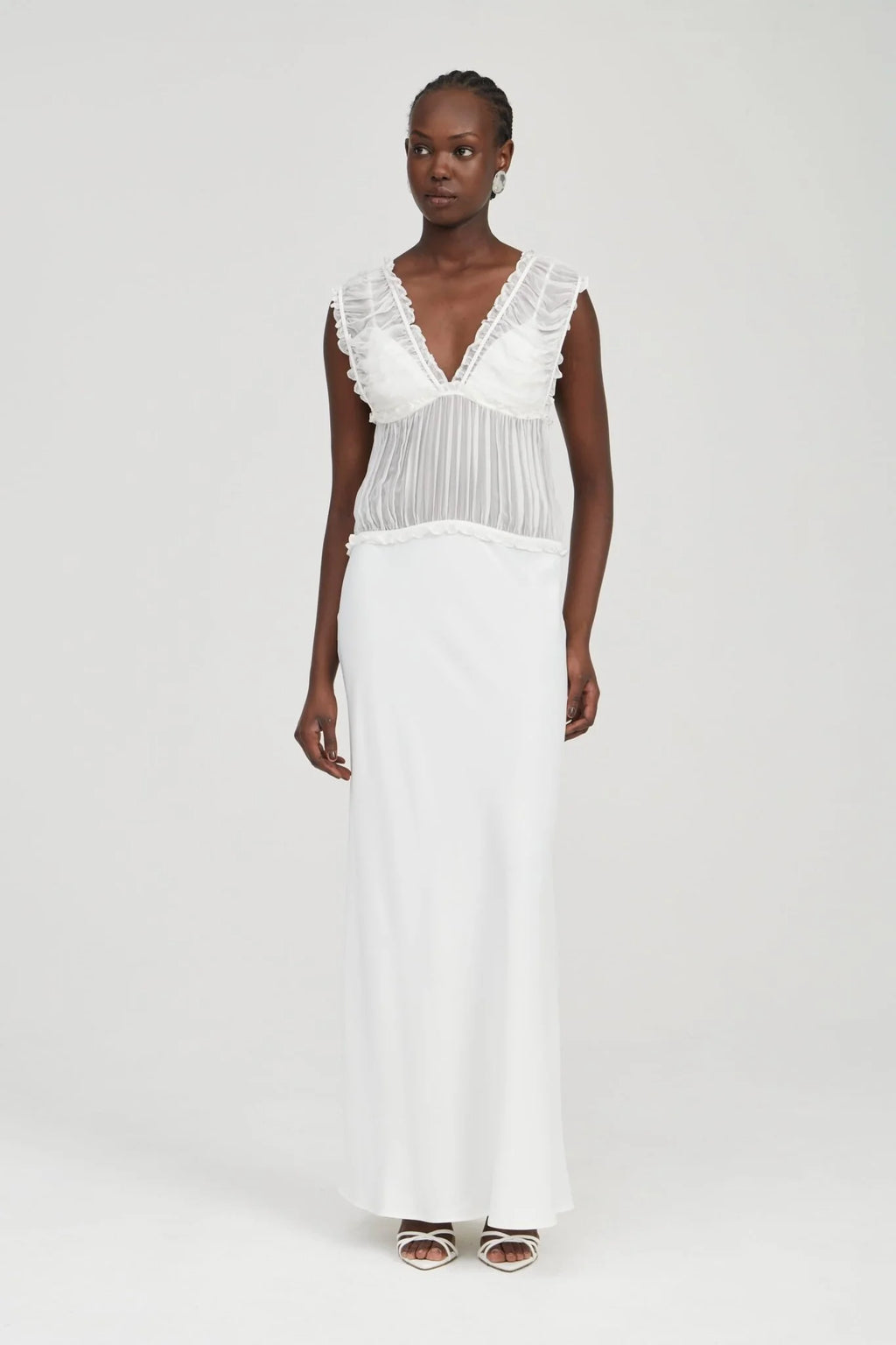 HELD FLOOR LENGTH DRESS