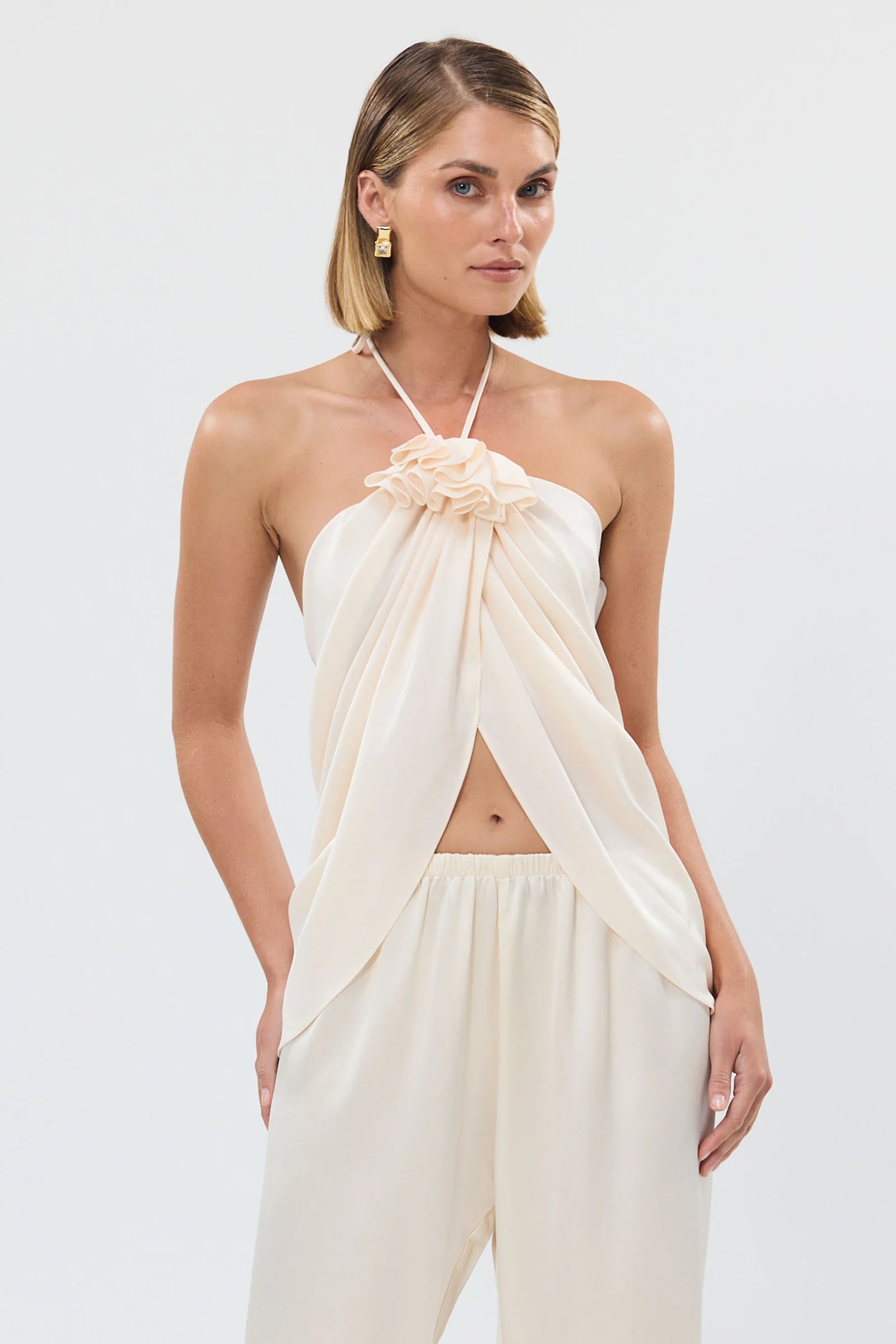 BLOOM HALTER TOP